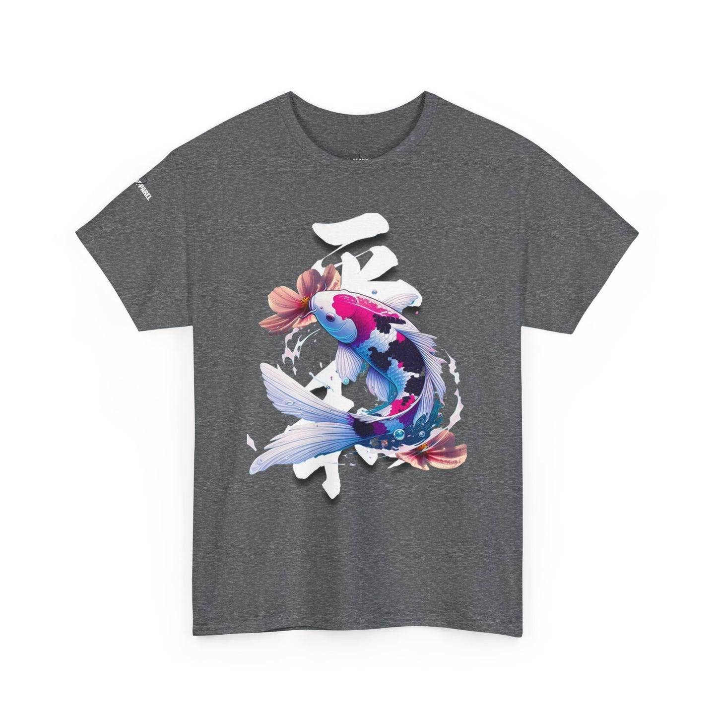 Koi Fish T-Shirt - Unisex Heavy Cotton Tee