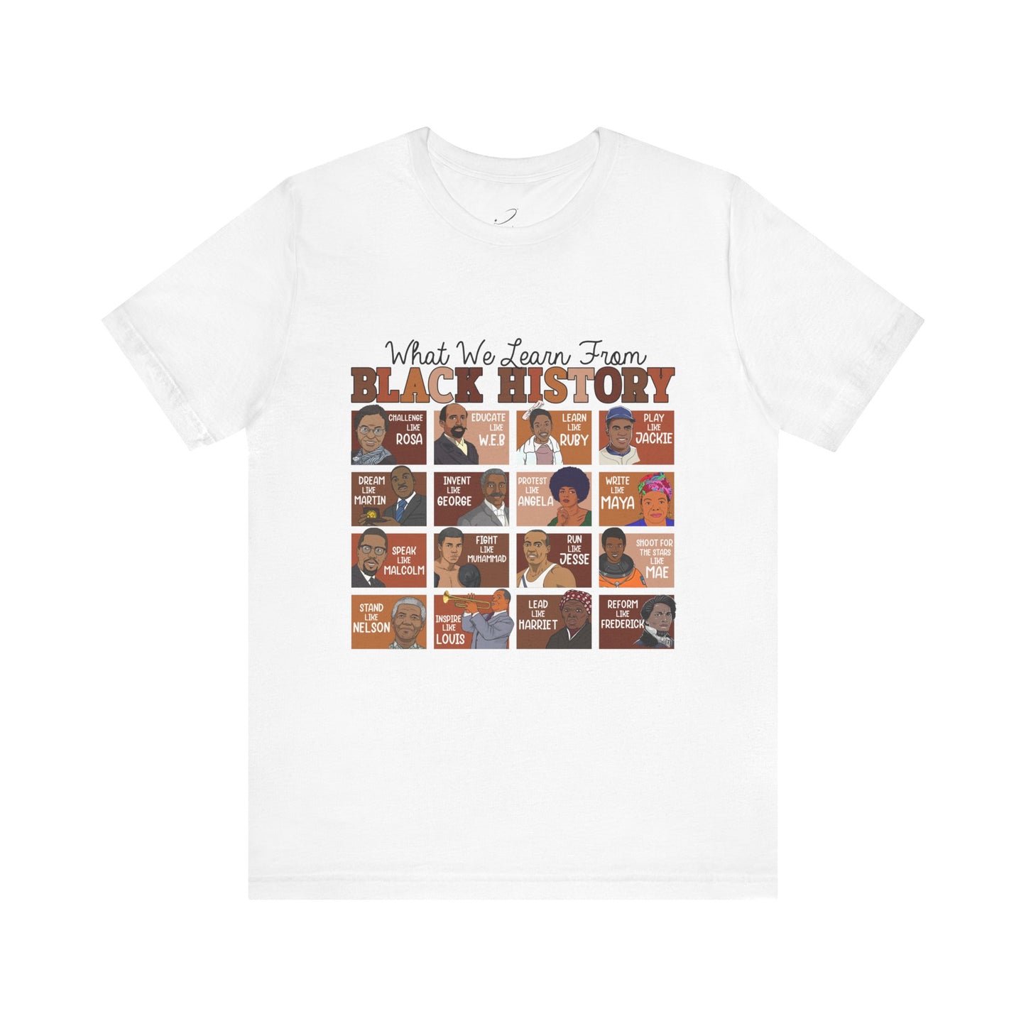 Black History Unisex Tee - Looking Back Through History