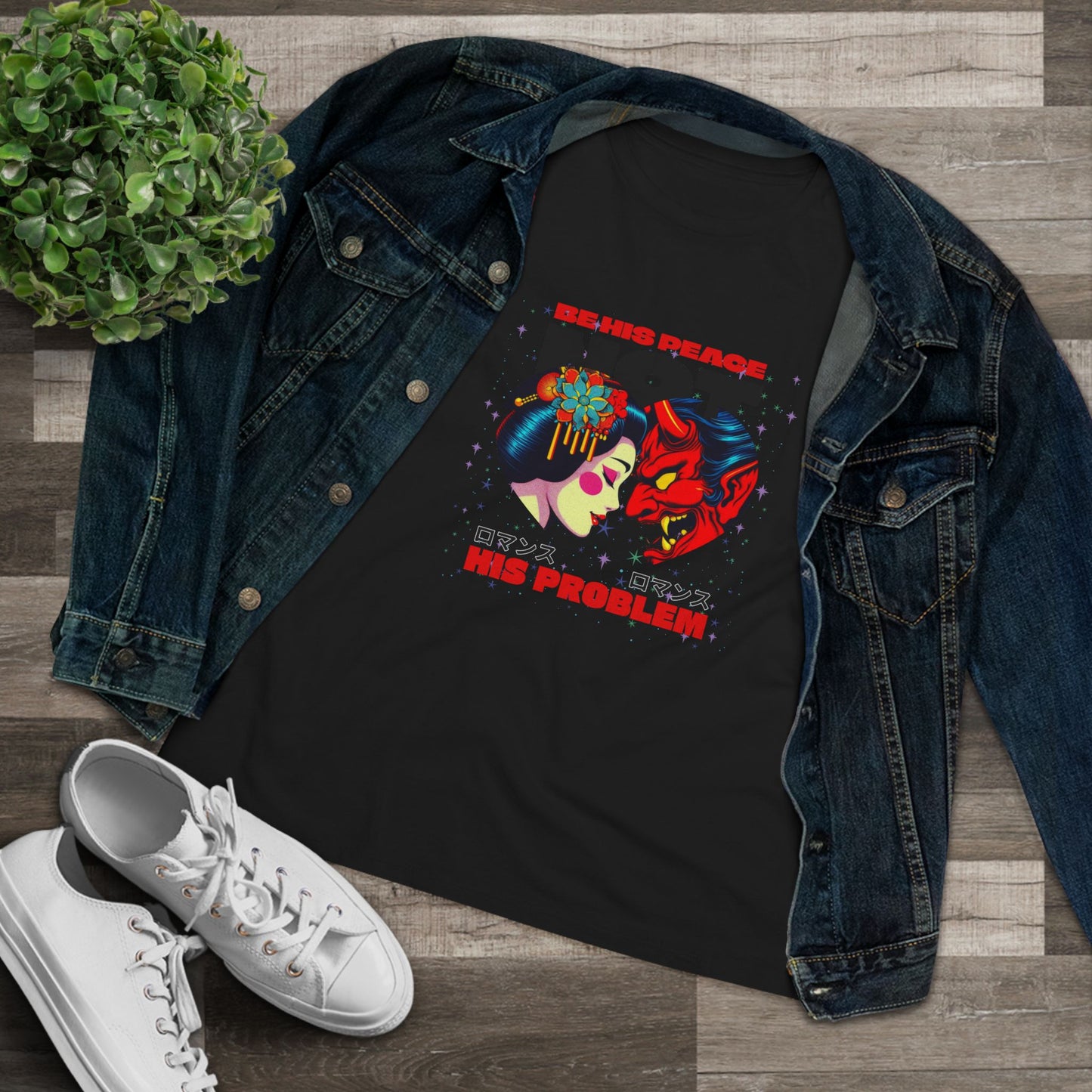 Be His Peace Love Graphic Shirt