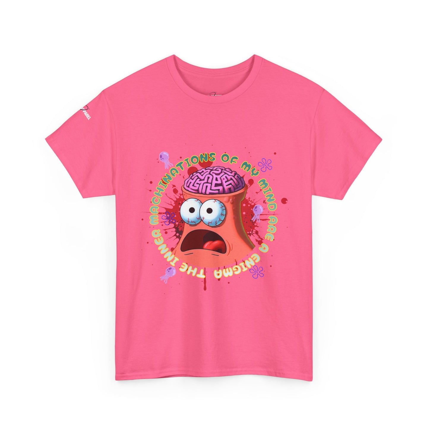 Funny Patrick Star Heavy Cotton Tee - Inner Machinations Design