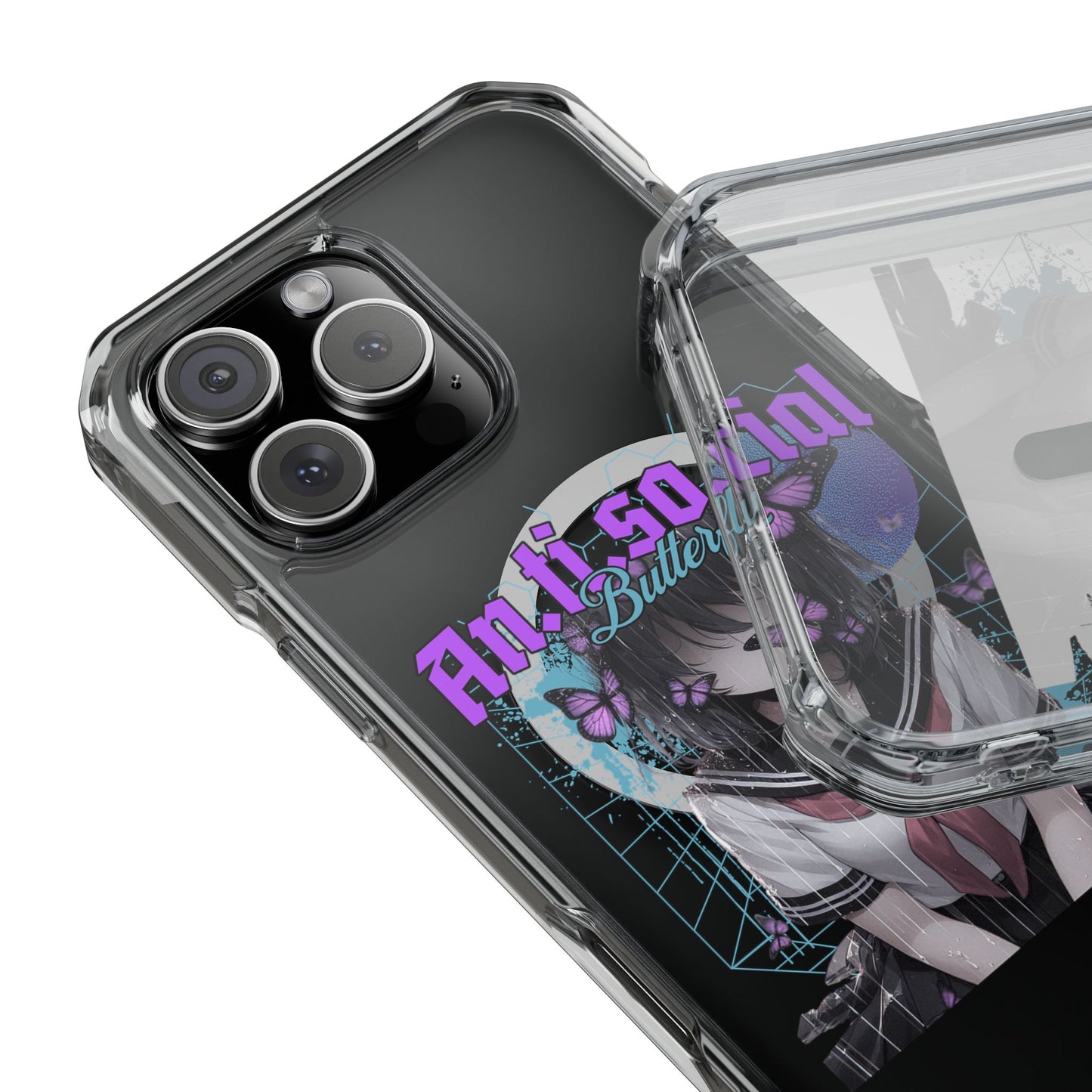 Magnetic Clear Impact Cases