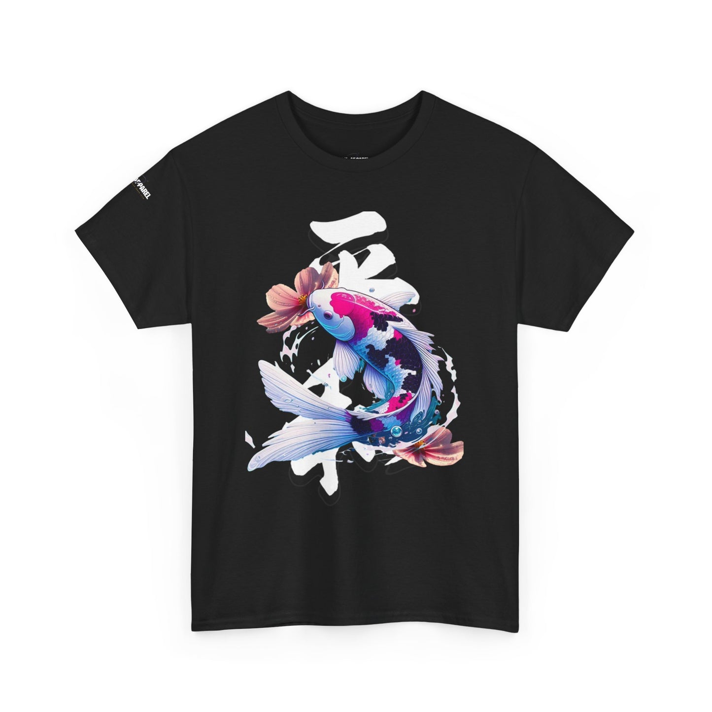 Koi Fish T-Shirt - Unisex Heavy Cotton Tee