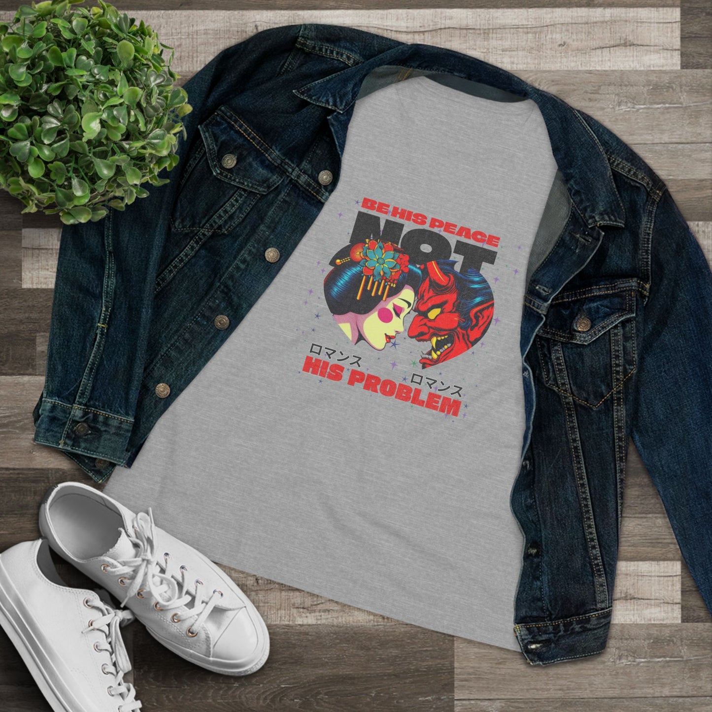 Be His Peace Love Graphic Shirt